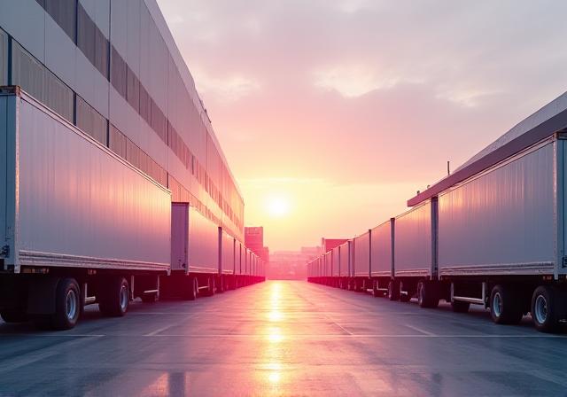 Modern logistics hub