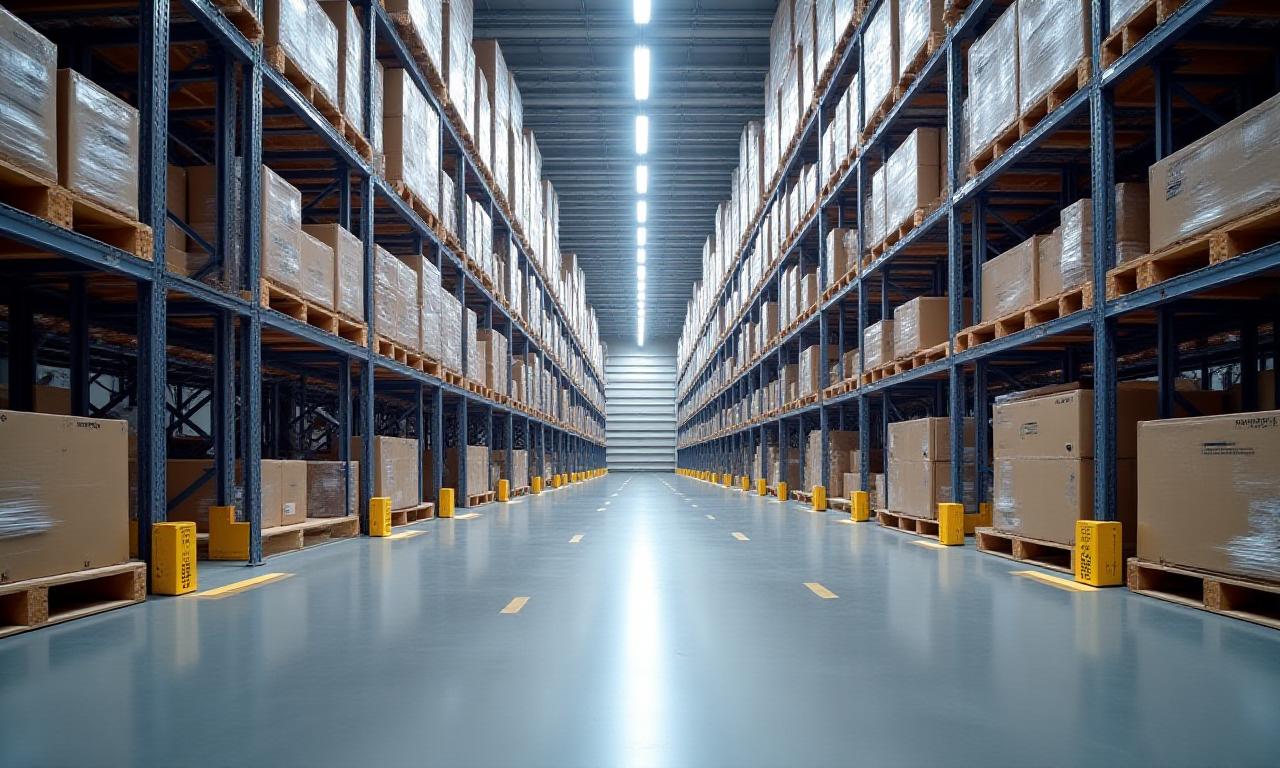 Modern logistics warehouse in Jacksonville Florida